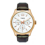 TIMEX ANALOG WHITE DIAL MEN'S WATCH - TW0TG7600