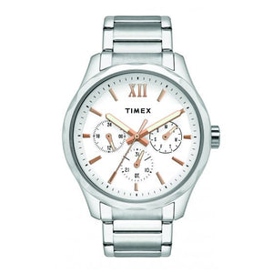 TIMEX ANALOG WHITE DIAL MEN'S WATCH-TW0TG7602 - KRISHNA WATCH COMPANY