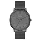 TIMEX MODERN FULL BLACK WATCH WITH MESH BRACELET-TW0TG8012