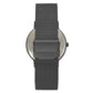 TIMEX MODERN FULL BLACK WATCH WITH MESH BRACELET-TW0TG8012