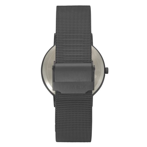 TIMEX Modern Full Black Watch With Mesh Bracelet -TW0TG8012