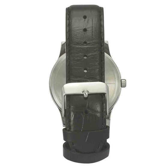 TIMEX MEN'S SLEEK FORMAL WATCH WITH SILVER DIAL - TW0TG8301