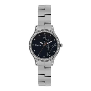TIMEX EMPERA WOMEN'S BLUE DIAL ROUND CASE 3 HANDS FUNCTION WATCH -TW0TL9500 - KRISHNA WATCH COMPANY