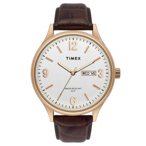 TIMEX ANALOG SILVER DIAL MEN'S WATCH - TWEG18402 - KRISHNA WATCH COMPANY