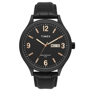 TIMEX ANALOG BLACK DIAL MEN'S WATCH-TWEG18403 - KRISHNA WATCH COMPANY