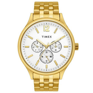 TIMEX ANALOG SILVER DIAL MEN WATCH-TWEG18414 - KRISHNA WATCH COMPANY