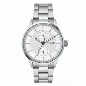 TIMEX ANALOG SILVER DIAL BOY'S WATCH-TWEG19900 - KRISHNA WATCH COMPANY
