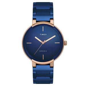 TIMEX ANALOG BLUE DIAL MEN WATCH - TWEG21201 - KRISHNA WATCH COMPANY
