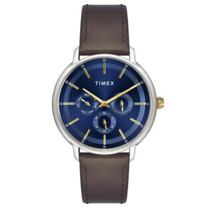 TIMEX ANALOG BLUE DIAL WATCH TWEG22001 - KRISHNA WATCH COMPANY