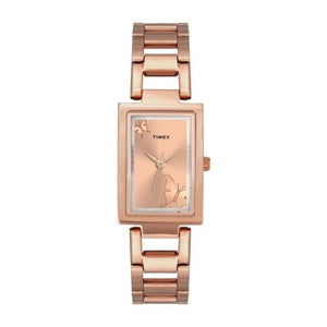 TIMEX ANALOG BROWN DIAL WOMEN'S WATCH TWEL11303 - KRISHNA WATCH COMPANY