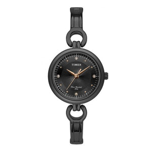 TIMEX ANALOG BLACK DIAL WOMEN'S WATCH-TWEL11426 - KRISHNA WATCH COMPANY