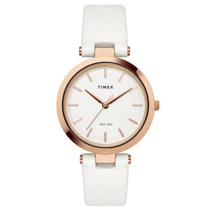TIMEX ANALOG SILVER DIAL WOMEN'S WATCH-TWEL11816 - KRISHNA WATCH COMPANY