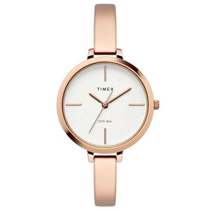 TIMEX ANALOG SILVER DIAL WOMEN'S WATCH-TWEL12804 - KRISHNA WATCH COMPANY