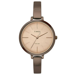 TIMEX ANALOG ROSE GOLD DIAL WOMEN'S WATCH-TWEL12813 - KRISHNA WATCH COMPANY