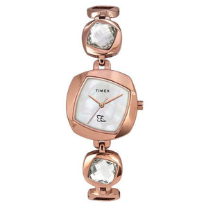 TIMEX FRIA ANALOG OFF WHITE DIAL WOMEN'S WATCH-TWEL15000 - KRISHNA WATCH COMPANY