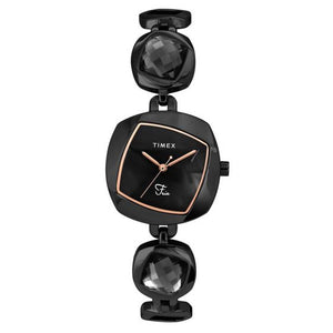 TIMEX FRIA WOMEN'S MOTHER OF PEARL DIAL SQUARE CASE 3 HANDS FUNCTION WATCH -TWEL15003 - KRISHNA WATCH COMPANY