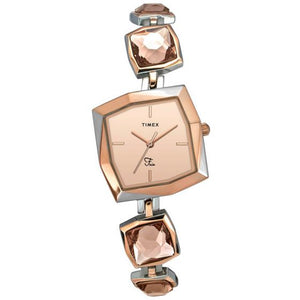 TIMEX ANALOG ROSE GOLD DIAL WOMEN WATCH-TWEL16101 - KRISHNA WATCH COMPANY