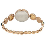 TIMEX FRIA WOMEN'S TEAL DIAL ROUND CASE 3 HANDS FUNCTION WATCH -TWEL16404