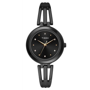 TIMEX ANALOG BLACK DIAL WOMEN'S WATCH-TWTL10300 - KRISHNA WATCH COMPANY