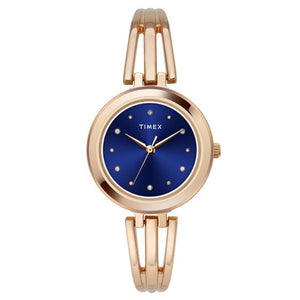 TIMEX ANALOG BLUE DIAL WOMEN'S WATCH - TWTL10302 - KRISHNA WATCH COMPANY