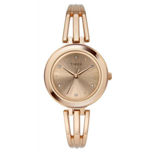 Timex Analog Rose Gold Dial Women's Watch - TWTL10305 - KRISHNA WATCH COMPANY